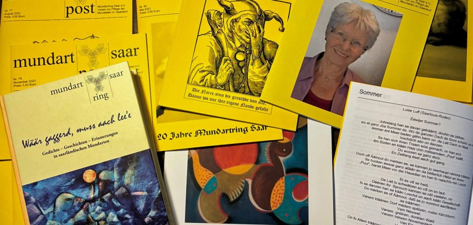 المجلة الفصلية «Mundartpost» والمختارات الأدبية «Wäär gaggerd, muss ach lee’e».