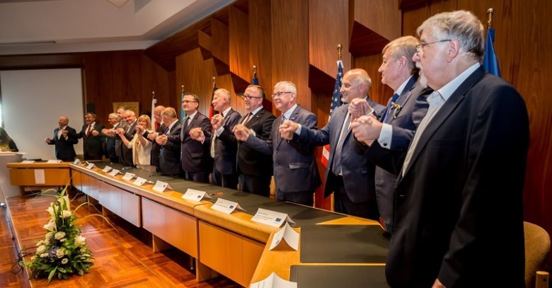 The alliance partners as part of the founding act of the alliance on 4 July 2022 The alliance partners as part of the founding act of the alliance on 4 July 2022