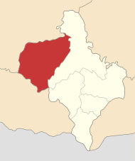A map of Ivano-Frankivsk oblast and Kalush rayon is marked in red