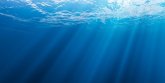 Image sous l'eau dans une eau stagnante