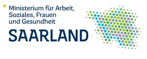 Ministère de la Sarre Logo pour le ministère des Affaires sociales, des Femmes et de la Santé de la Sarre