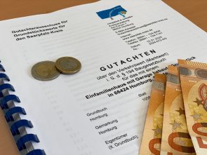 Valutazione del valore di mercato Commissione di esperti per i valori immobiliari del distretto Saarpfalz, monete e banconote