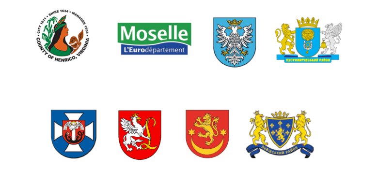 Seria logo Seria logo wszystkich partnerstw