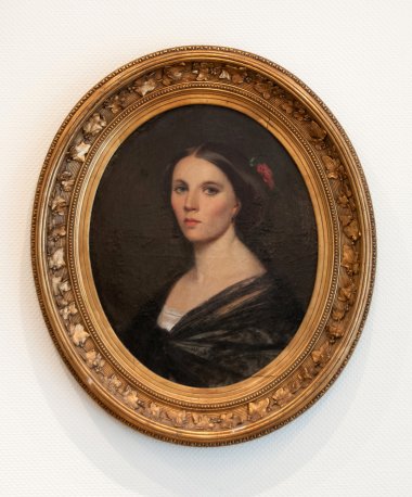 Portret Marii Kraemer. Obraz olejny przedstawiający Marię Kraemer.