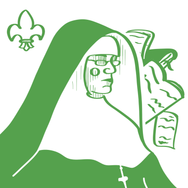 Bir kadının dijital portre çizimi