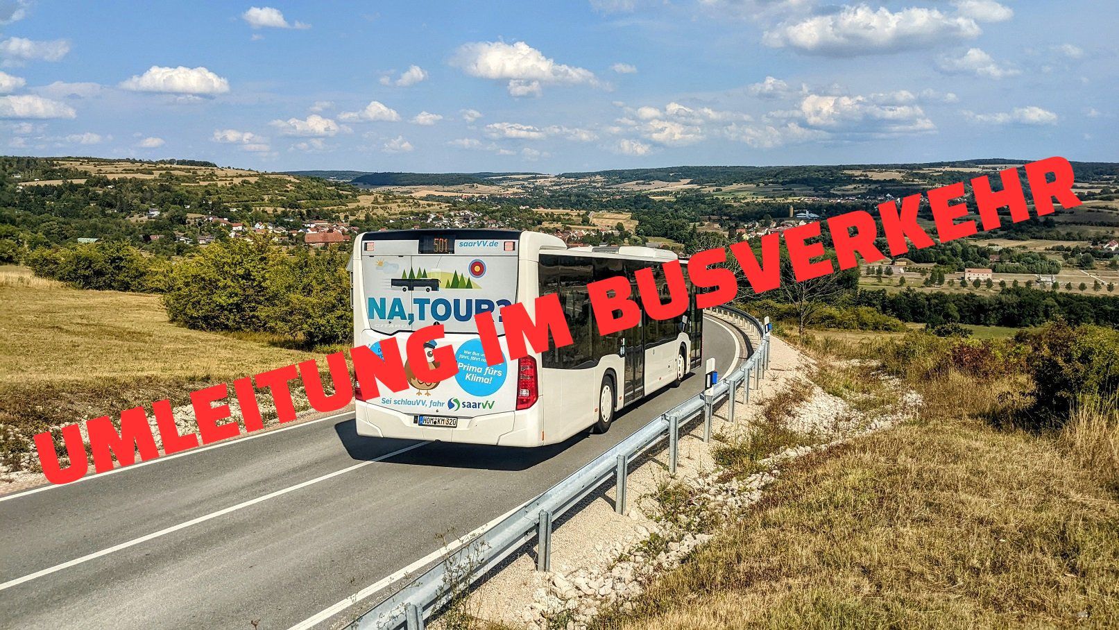 UMLEITUNG IM BUSVERKHR - 1