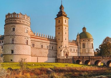 Das Schloss in Krasiczyn im Landkreis Przyemysl