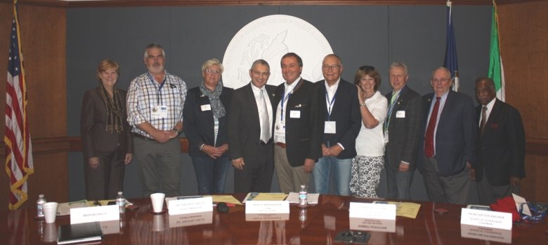 Treffen in der County Administration im Oktober 2016