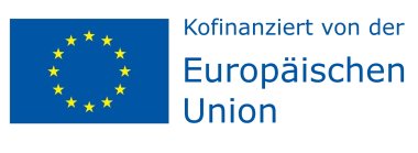 Logo zur Kofinanzierung von der Europäischen Union